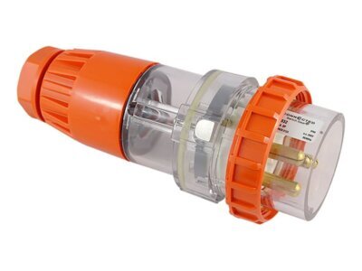 Impact Series Industrial 5-Pin Straight Plug (32A 500V) - CS-P532