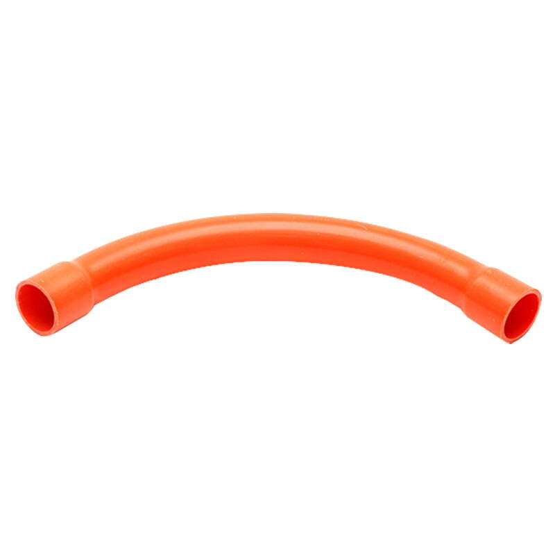 50mm Orange Heavy Duty 90° Sweep Bend - CNA224