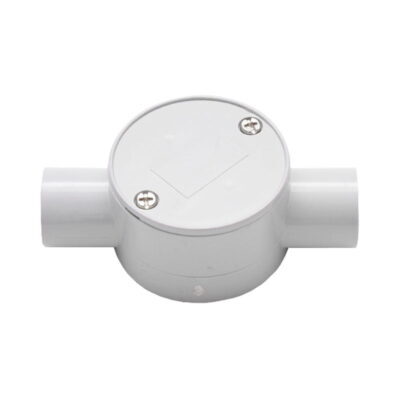 20mm Grey 2-way Junction Box - CNA121