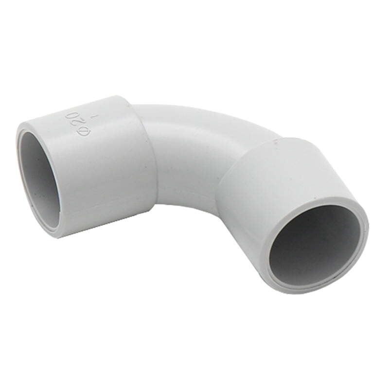 20mm Grey Solid Elbow - CNA150