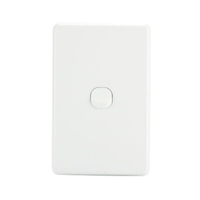 Light Switch 1 Gang - White - ESW130