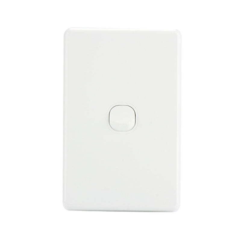 Light Switch 1 Gang - White