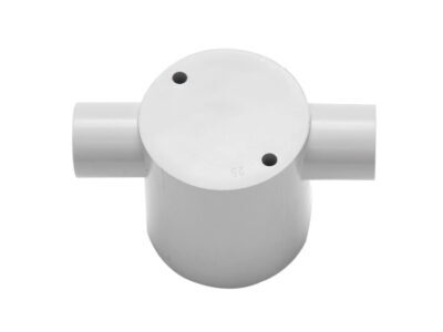 25mm Grey 2-way Deep Junction Box - CNA165