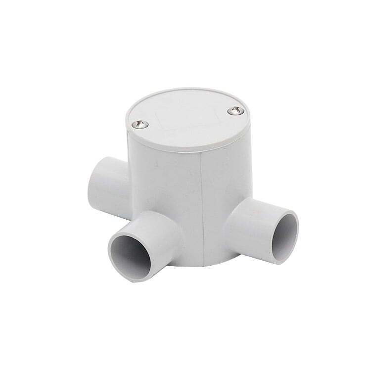 25mm Grey 3-way Deep Junction Box - CNA166