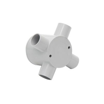 25mm Grey 4-way Deep Junction Box - CNA167 - Image 2