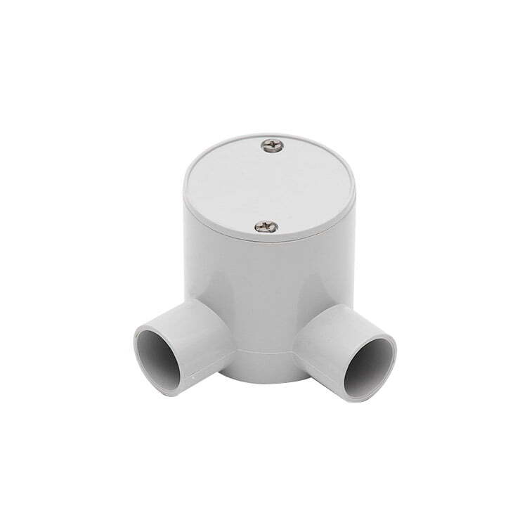 25mm Grey 2-way Angled Deep Junction Box - CNA169