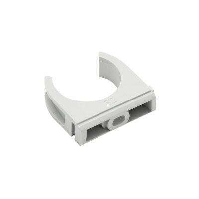 32mm Grey Conduit Clip - CNA282
