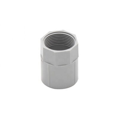 25mm Grey Plain to Screwed Coupling - CNA311