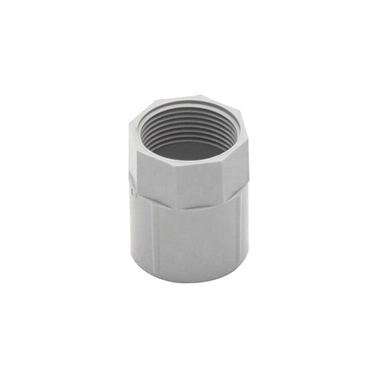 25mm Grey Plain to Screwed Coupling
