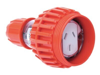 3 Pin Flat Extension Socket 15A - SE3151P