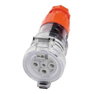 5 Pin Round Extension Socket 50A - SE550R3P