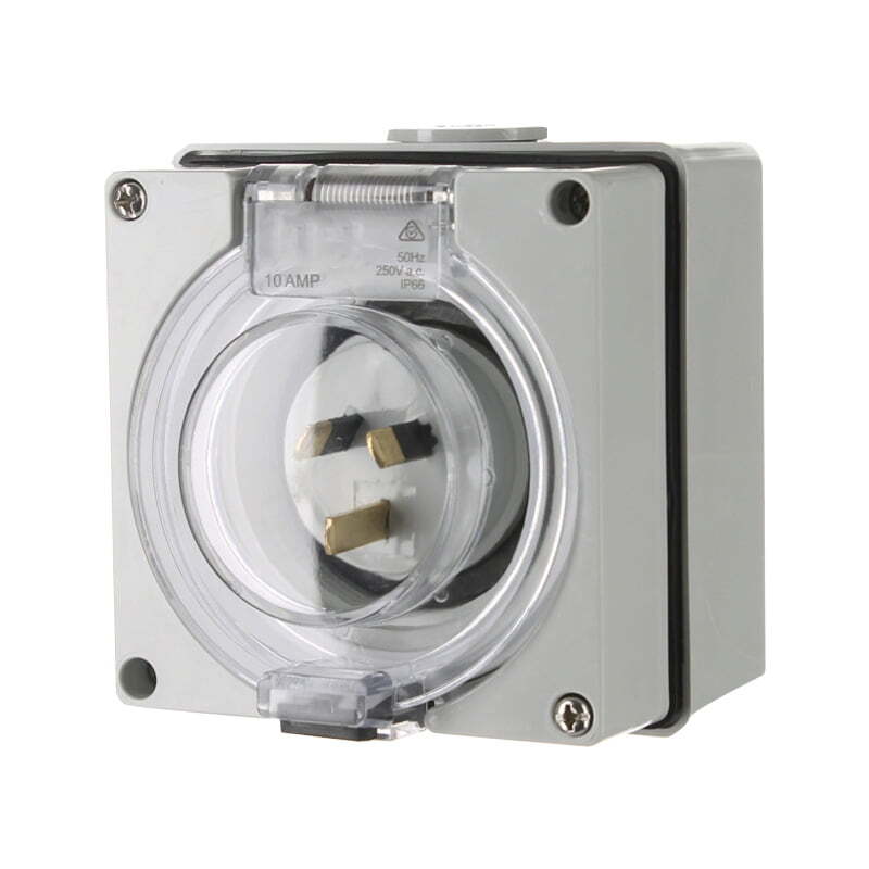 3 Pin Flat Appliance Inlet 15A - AI315