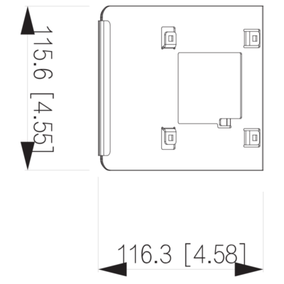 Desktop Mount Bracket for Intercom Monitors - INTIPMON-BKT - Image 4