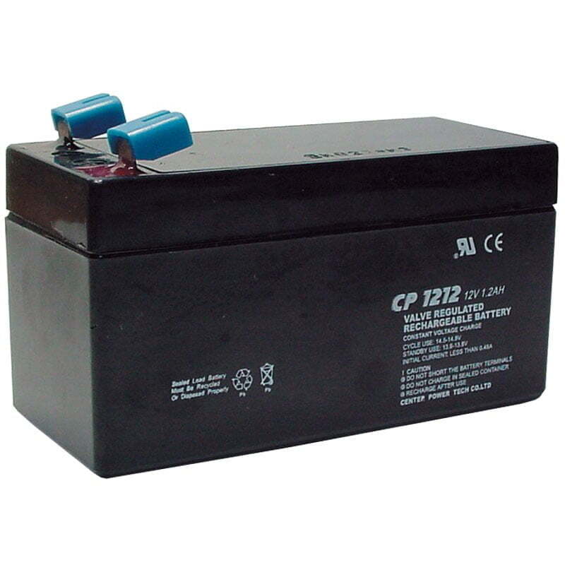 12V DC 1.2AH Sealed Lead Acid Battery - D12V1.2