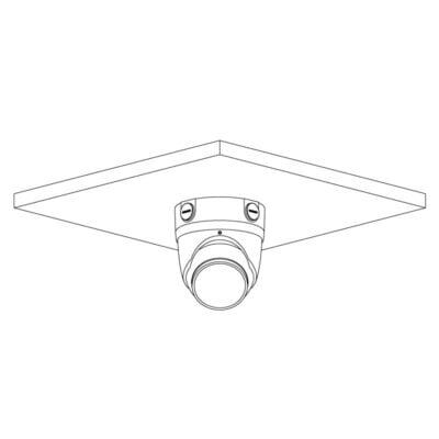 Professional AI Series 8.0MP Fixed Deterrence Turret (Black) - VSIPP-8DG-ID3-B - Image 5