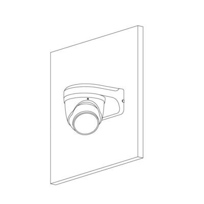 Professional AI Series 8.0MP Fixed Deterrence Turret (Black) - VSIPP-8DG-ID3-B - Image 7