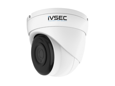 IVSEC TURRET IP CAMERA 12MP 3.6MM LENS POE IP66 30M IR MIC IVS
