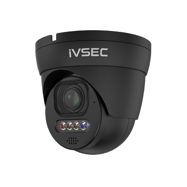 IVSEC Turret IP CAM 8MP 25fps Motorised Lens
