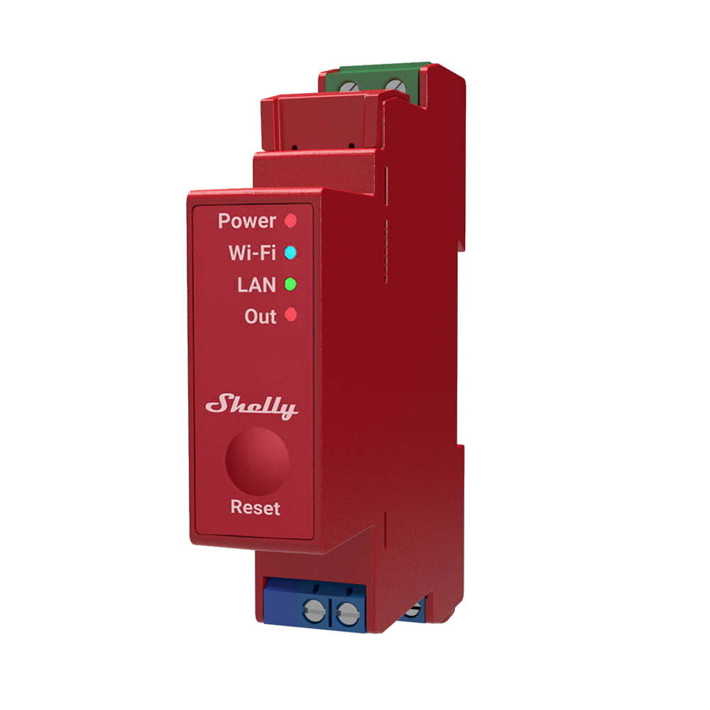 1 CIRCUIT DIN RAIL WI-FI RELAY SWITCH WITH POWER METERING