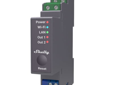 2 CIRCUIT DIN RAIL WI-FI RELAY SWITCH