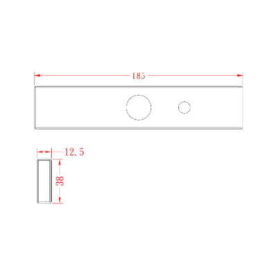 Surface Mount Magnetic Lock - Door & Lock Monitored with Timer - MAGLOC100S-DST - Image 5