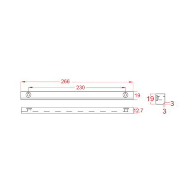 Filler Bar (12.7mm) - MAGLOC-ABS - Image 2