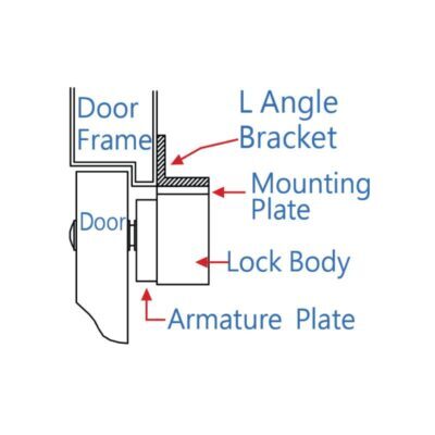 L Angle Bracket - MAGLOC-LB200 - Image 4