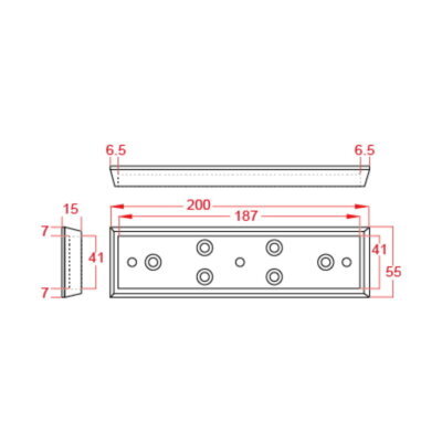 Armature Plate Housing - MAGLOC-AH200 - Image 4