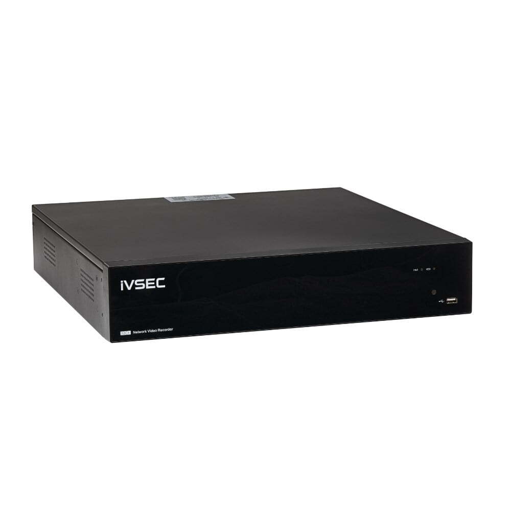 IVSEC NR6324EXA NVR 32CHANNELS 2 GIGABIT PORTS 4 BAYS H265 4K HDMI ADV IVS