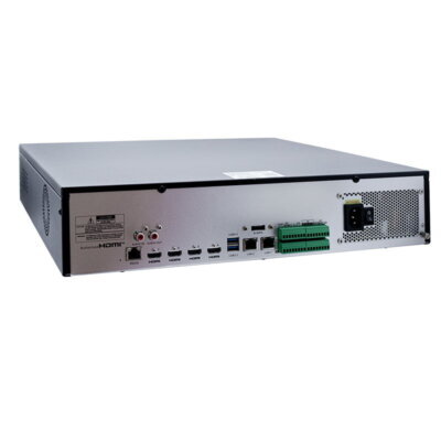 IVSEC NR6648EX NVR 64CH 2 GIGABIT PORTS 8 BAYS H265 4K HDMI ADV IVS - Image 2