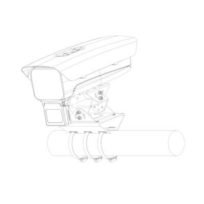 Triple Clamp Pole Mount Camera Bracket (Silver) - VSBKTA150-SG - Image 3