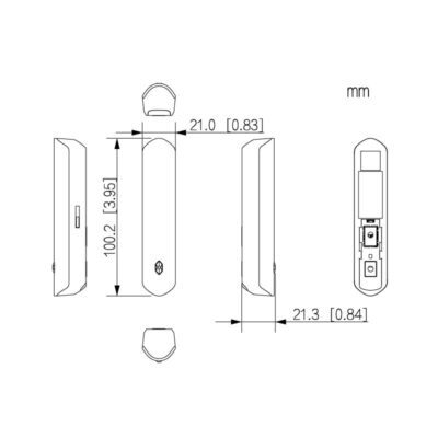Watchguard Wireless Door & Window Detector - ALM-D1-RSW - Image 3