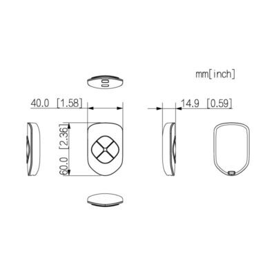 Watchguard Wireless Remote Control Keyfob - ALM-D1-RC - Image 3