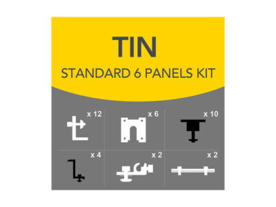 6 Panel Tin Roof Kit - SLR-AT1.5PTIN