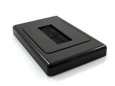 Brush Wall Plate | Black - ESW190B