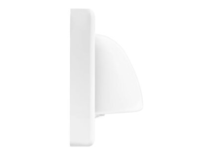 Brush Wall Plate | Bull Nose | White - ESW191