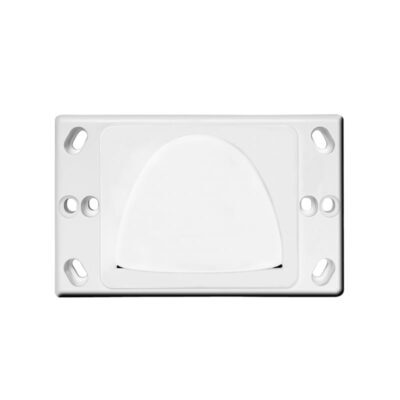 Brush Wall Plate | Bull Nose | White - ESW191 - Image 4