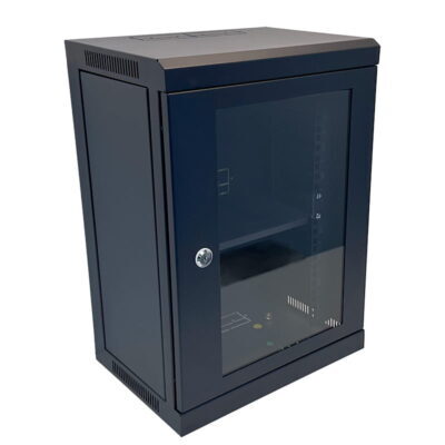 10'' 9RU 250mm Pre-assembled Wall-Mount Data Cabinet - RMC-B9U250W