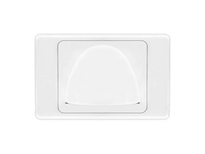 Reverse bullnose wall plate | White - ESW192
