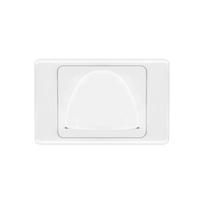 Reverse bullnose wall plate | White - ESW192