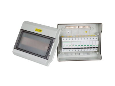 Waterproof Surface Mounting Switchboard | 12 Way - SMS-12W