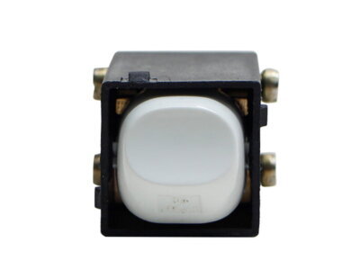 Switch Mechanism | Double Pole | 16A 250VAC | White - ELM150
