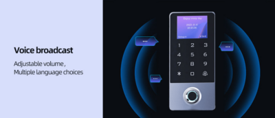 Standalone Touch IP68 Keypad, 125KHz RFID, Fingerprint, LCD, Voice and WiFi (Tuya) - Image 2