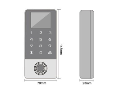 Standalone Touch IP68 Keypad, 125KHz RFID, Fingerprint, LCD, Voice and WiFi (Tuya) - Image 5