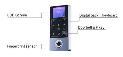 Standalone Touch IP68 Keypad, 125KHz RFID, Fingerprint, LCD, Voice and WiFi (Tuya) - Image 4