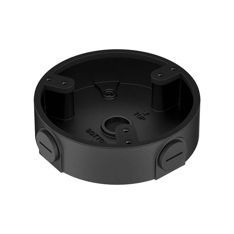 Adapter/Junction Box for Surveillance Cameras (Black) - VSBKTA137-B