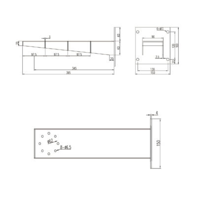 VIP Vision Wall Mount - VSIPEX-BW - Image 2