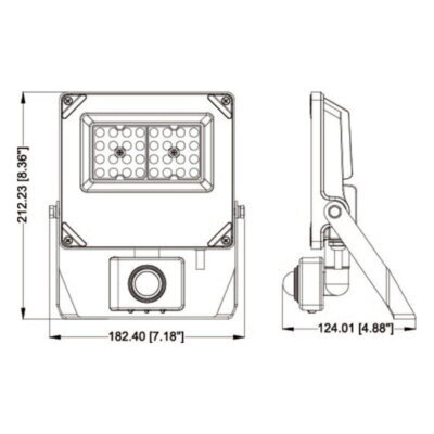 Commercial 30W 5000K LED Sensor Flood Light - LFL-C30-CS3 - Image 2