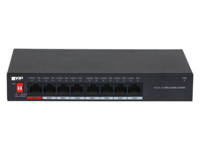 8-port Unmanaged Gigabit Hi-PoE Ethernet Switch - VSPOE-SWB8G