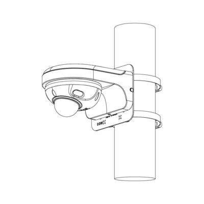 Professional AI Series 4.0MP Fixed Wedge Dome - Image 4